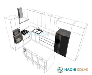 Tìm hiểu kích thước quầy bar bếp chi tiết chuẩn nhất 2024