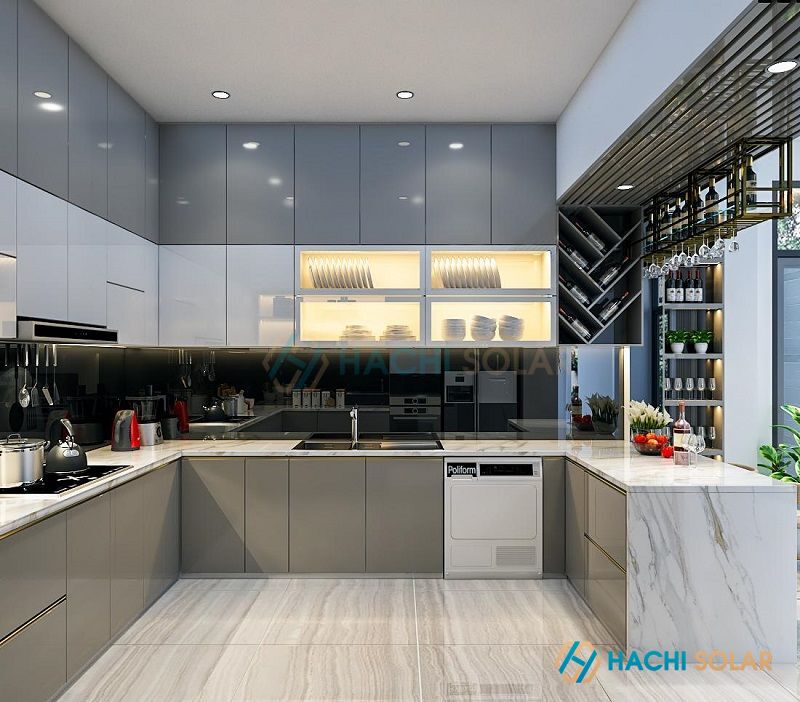 Những điểm hạn chế cần lưu ý cân nhắc có nên làm tủ bếp kịch trần