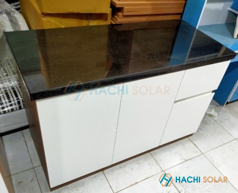 Mẫu kệ bếp phòng trọ mini đẹp giá rẻ chỉ có kệ dưới