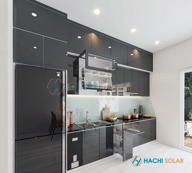TỦ BẾP ĐA NĂNG KẾT HỢP NHIỀU TIỆN ÍCH TRONG MỘT HỆ THỐNG