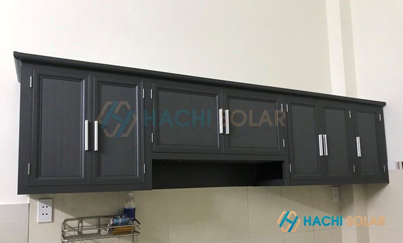 Báo giá tủ bếp nhôm kính Việt Pháp giá rẻ
