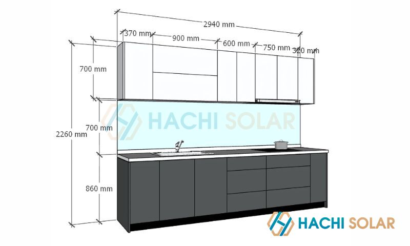 BẢN VẼ TỦ BẾP AUTOCAD CHUẨN KỸ THUẬT DỄ THI CÔNG