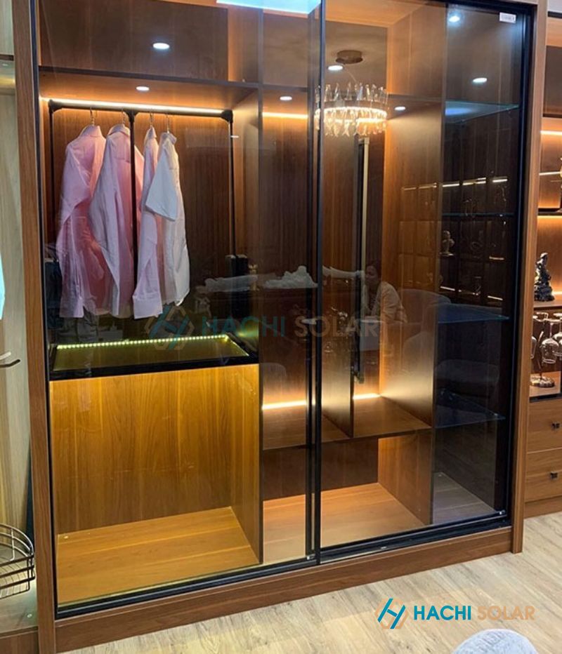 Kích thước tủ quần áo cửa lùa 1m2 chuẩn 2025