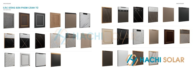 Dòng sản phẩm cánh tủ bếp, tủ quần áo từ tấm tổ ong