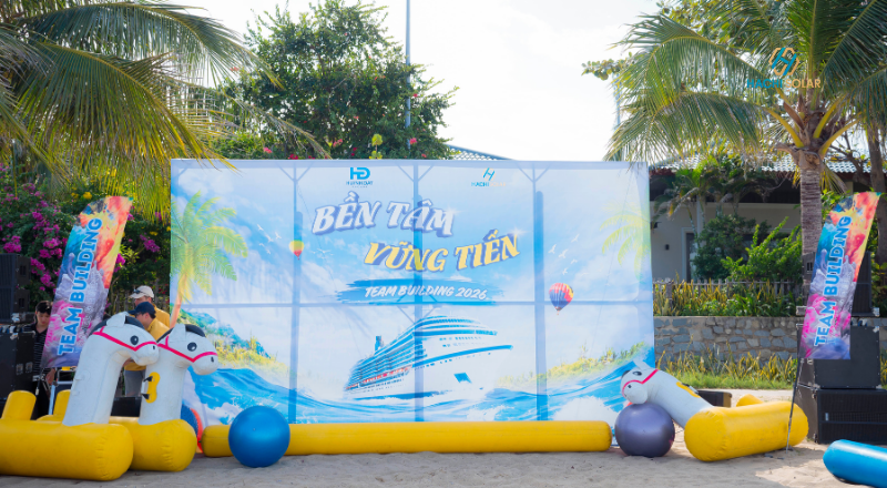 Tham gia thử thách Team Building 